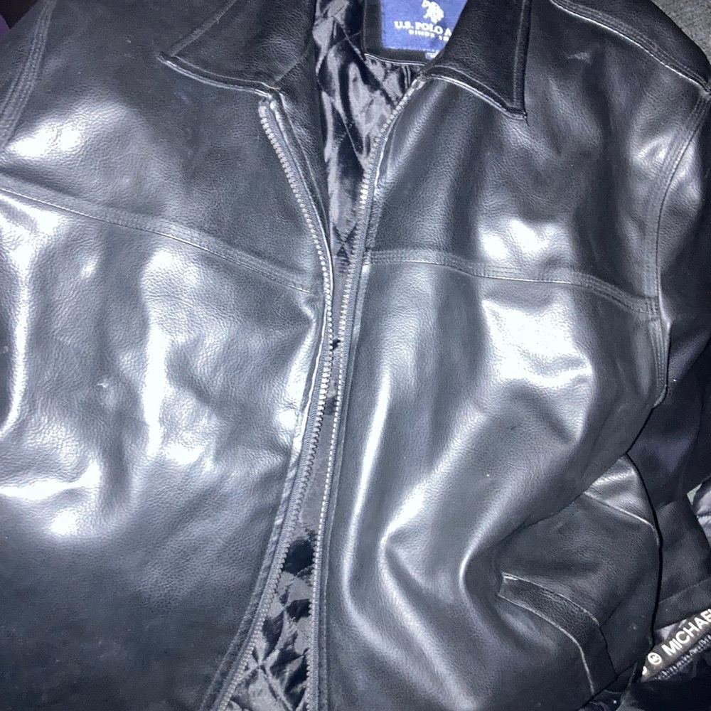 U.S Polo leather Jacket